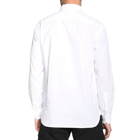 Camicia Uomo con colletto button down Bianco TOMMY HILFIGER- Francavilla Moda